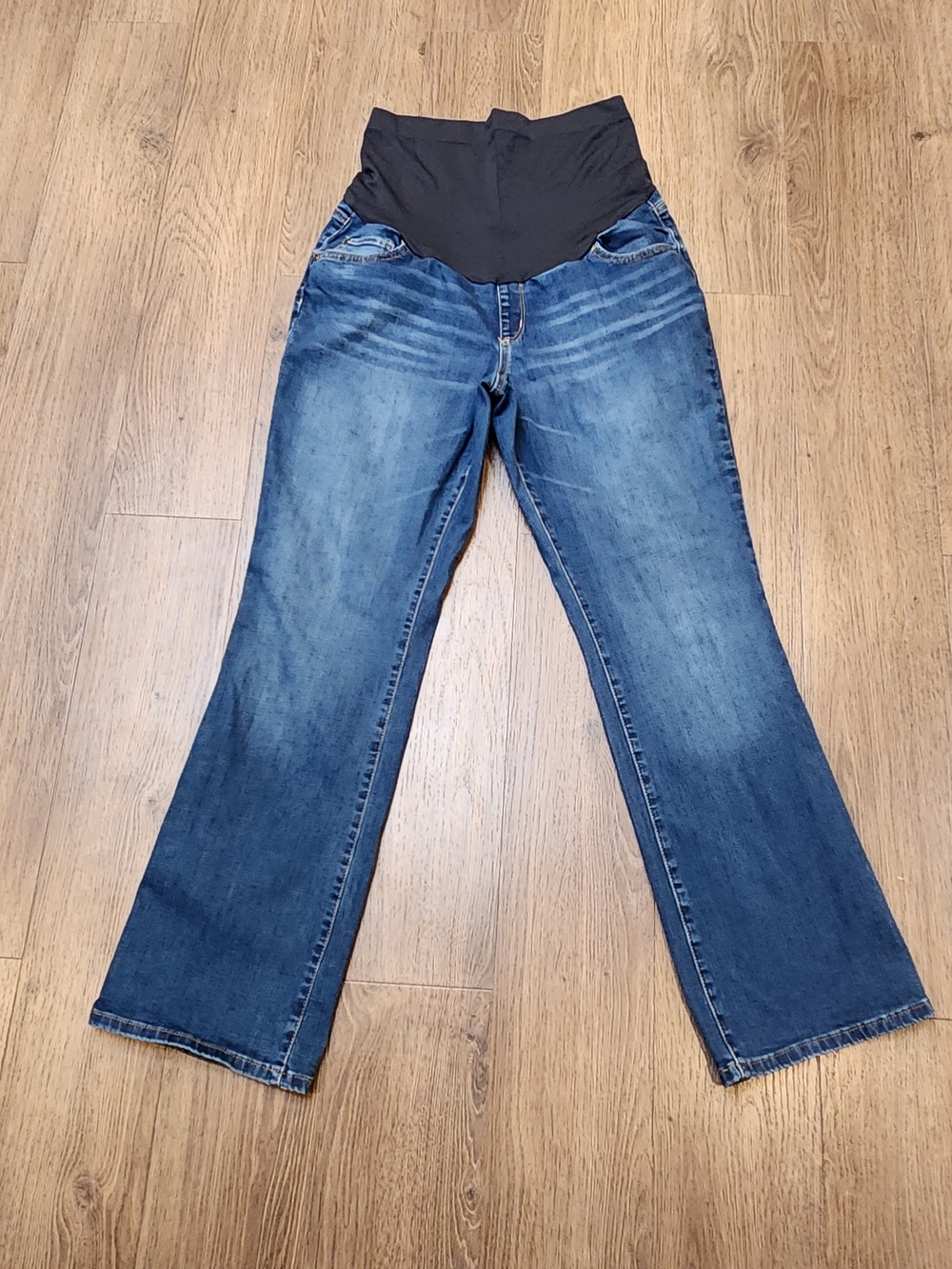 Sonoma Goods for Life Over Belly Full Panel Bootcut Maternity Jeans - Size 14